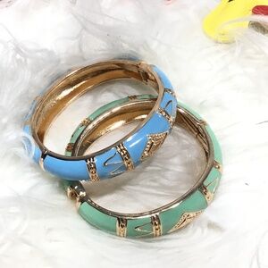 Enamel bangles